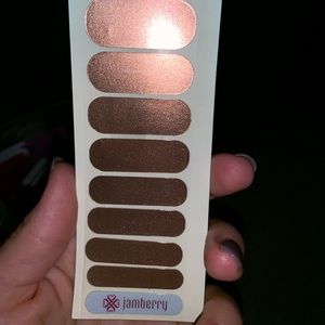 Partial jamberry nail wrap